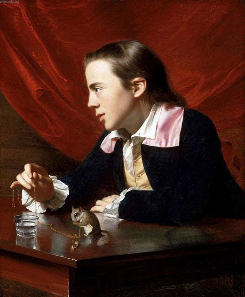 Boy with Squirrel